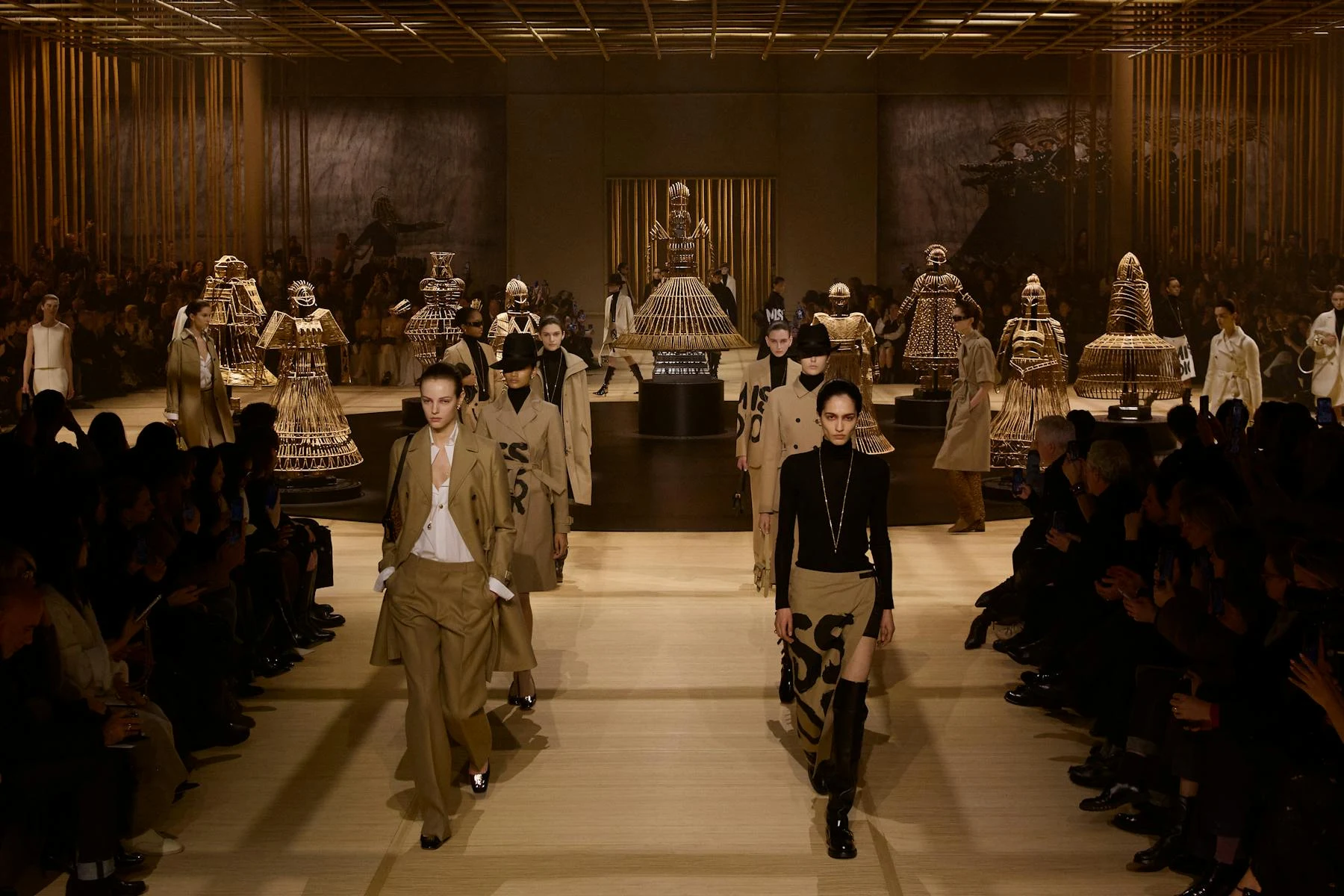 Dior runway finale from LVMH’s fashion collection